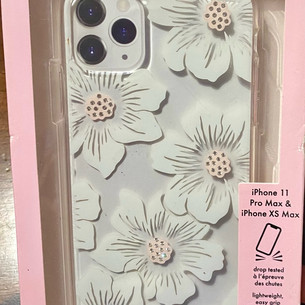 Kate Spade iPhone 11 Pro Max Case - White floral